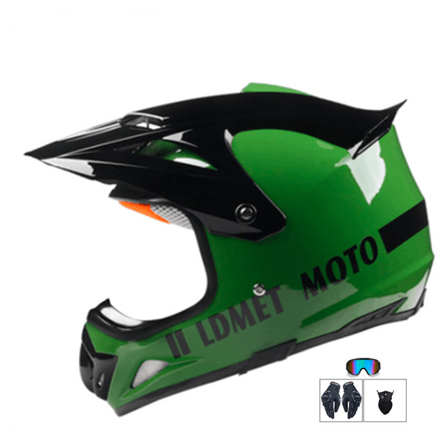 Capacete de Motocicleta Off-Road, Capacete DOT Motocross, Corrida